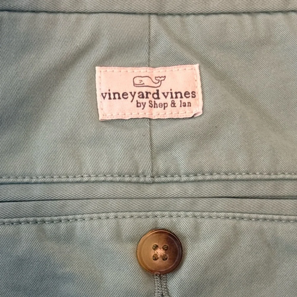 Vineyard Vines Preppy Green Chino Pants Men’s Size 35 X 32 - Picture 4 of 5